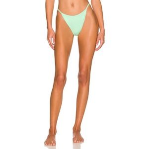 PEIXOTO Tinga Bikini Bottom in Mint Rib